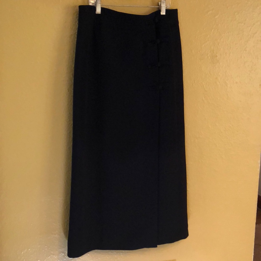 Liz Claiborne long wrap skirt
